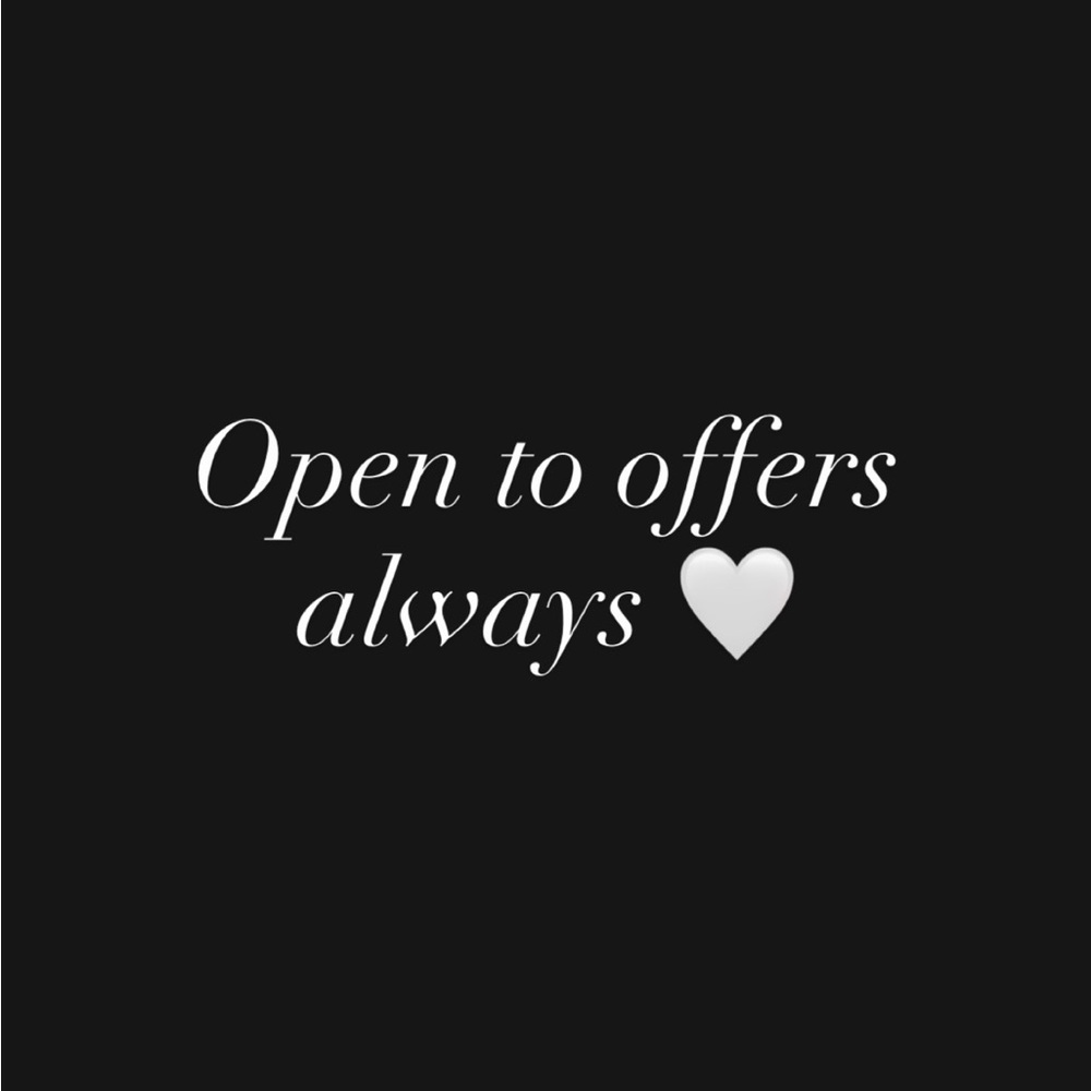 Open to Offers Always